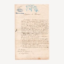 1903 United Kingdom British Consulate in Constantinople Ephemera Document picture