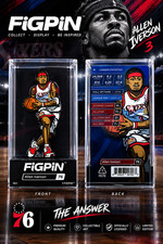 Allen Iverson  FIGPIN (76)🏀 RARE HALL OF FAME INDUCTEE (2006). LEAGUE MVP🏀 picture