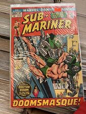 Sub Mariner #47 & #48 Namor vs Doctor Doom Bill Everett Marvel 1972 Nice picture