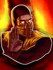 Mortal Kombat Scopion 6