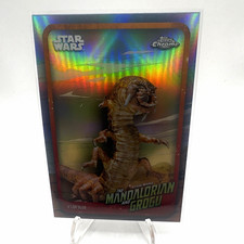 Topps 2024 Chrome Star Wars Mandalorian & Grogu K'Lor'slug MAGR-KLO Hologram picture