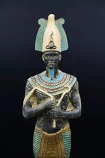 Authentic Ancient Egyptian Antiquities Egyptian Statue of God Osiris Egyptian BC picture