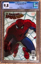 THE AMAZING SPIDER-MAN #789. CGC 9.8 3D Lenticular Cover. White Pages. Marvel picture