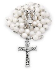 Jesus of Sacred Heart Rosary Beads Catholic Medal Holy Spirit Blessed By Pope picture
