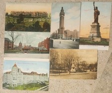 Lot Of 6 New York City Antique Postcard c. 1907-17 Posted/unposted picture
