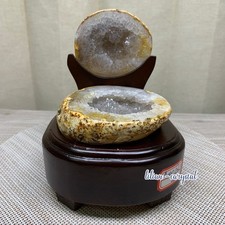 1.5LB   Natural amethyst Agate Treasure Basin Quartz Geode cluster Healing decor picture