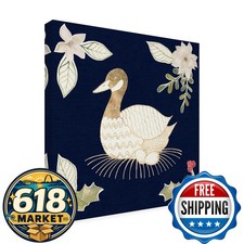 Trademark Fine Art 'Midnight Blue 12 Days of' Canvas Art 24x24 picture