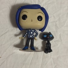 Funko Pop Vinyl: Coraline - Coraline With Cat #422 Star Spangled Sweater Figure picture
