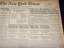 1917 JANUARY 13 NEW YORK TIMES - DUPONT EXPLOSION ROCKS 4 STATES - NT 8743 picture