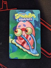 RARE Gary The Snail Card from Dave & Busters SpongeBob Arcade Game picture