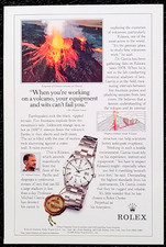 Rolex Oyster Perpetual Original 1990 Vintage Print Ad Wall Art picture