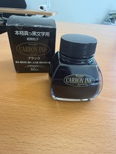 Platinum Carbon Ink 60ml Black Pigment Fountain Pen Bottled Ink INKC-1500 picture