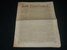 1856 APRIL 5 LIFE ILLUSTRATED NEWSPAPER - HANS CHRISTIAN ANDERSON - NP 4805 picture