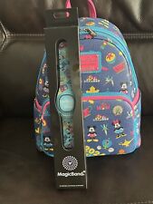 Mickey Mouse and Friends Loungefly Mini Backpack -Disneyland 2024 & Magicband+ picture