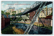 1908 Schwebebahn Barmen-Elberfeld-Vohwinkel Wuppertal Germany Postcard picture
