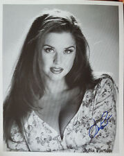 JULIA PARTON signed HEADSHOT w/ PIC PROOF DOLLY's cousin and B movie actress picture