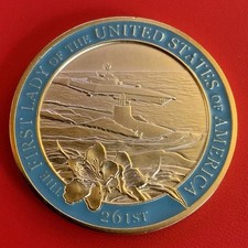 Rare Authentic First Lady Jill Biden FLOTUS White House Challenge Coin picture
