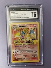 CGC 10 Charizard 4/102 Pokémon Celebrations Classic Collection Holo 2021 picture