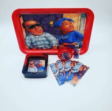 Movie Friday Theme Rolling Tray With 2 Pac And Biggie Smalls picture