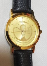 2002 FIFA World Cup Gold Wristwatch Unused Working picture