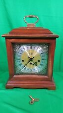 Vintage Howard Miller 340 020A Mantel w/ key Westminster Chime Clock Beautiful  picture