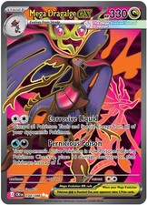 Pokemon TCG Mega Dragalge Ex Ultra Rare Full Art 104/086 Near Mint picture