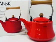 Dansk Kobenstyle Tea Kettle in Chili Red Jens Quistgaard Brand New In Box picture