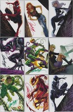 AMAZING SPIDERMAN 800 J SCOTT CAMPBELL SIGNED VIRGIN SET OF 9 A B C D E F G H I picture
