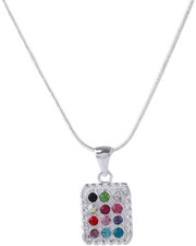 12 tribes children of Israel Ephod Hoshen Breastplate necklace with long chain picture