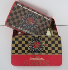 Nascar Winston Cup Series 25th Anniversary Metal Tin w Match Books picture