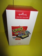 2023 Hallmark Mattel UNO 10th & Final Family Game Night New but Damaged Box picture