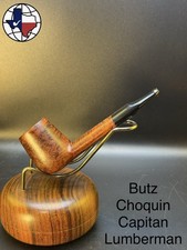 Vintage Butz Choquin Captain Lumberman Tobacco Pipe picture
