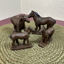 Vintage Auburn Rubber Farm Animal Figures Lot of 4 AUB-RUBR  U.S.A. picture