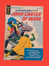 John Carter of Mars #1 1964 Gold Key Edgar Rice Burroughs Jesse Marsh picture