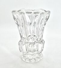 Vintage Flared Top Toothpick Holder Pressed Glass picture