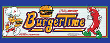 Burger Time Arcade Marquee/Sign (26