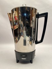 Vintage Sears Kenmore 12 Cup Ground Coffee Percolator Art Deco Chrome picture