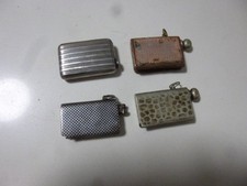 4 vintage early 20C pocket striker lighters picture