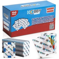 Hobby Armor Premium Plastic Trading Card Shipping Protectors 3.5