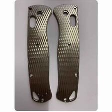 1 Pair Custom MadeTitanium Alloy Handle Scales for Benchmade Bugout 535 Knives picture