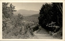 VT Mountain Highway C.A. Place c1920s-30s Real Photo Vintage Postcard picture