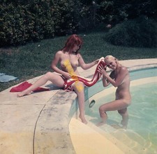 Lorene Conners & Terri Juston - BunnyYeager Circa Mid (1960s) Vintage Reprint Po picture