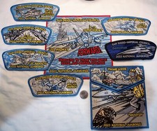 BSA SAN DIEGO-IMPERIAL OA TIWAHE 45 2023 JAMBOREE 9-PATCH NAVY MARINE AVIATION picture