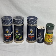 Vintage 1980’s -1990’s Morton Seasoned Salt Morton Salt Old Stock New Sealed  picture