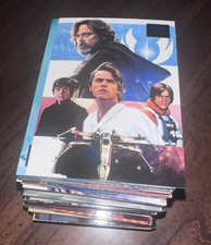 2018 Topps Star Wars Galaxy Series 8 Complete 100-Card Base Set (1-100) picture