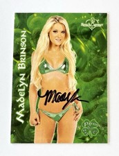 2015 Bench Warmer St. Patrick’s Day Black Ink Auto Madelyn Brinson picture