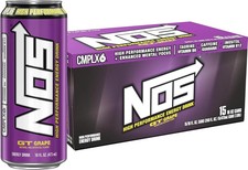 NOS GT Grape: High Performance Energy Drink. 16 Fl oz (Pack of 15) picture
