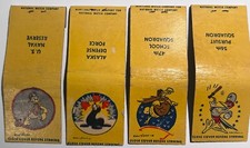 4 Vintage WALT DISNEY Studio Matchbook Covers Excellent UNSTRUCK Cond. 1940s #5 picture