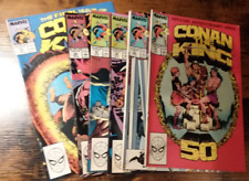 King Conan the King 6-issue lot | #50-55 Final Sequence | Marvel | 1985 Bronze picture