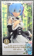 Rem (Maid Ver.) Glitter & Glamours Re:Zero Figure Banpresto Bandai picture